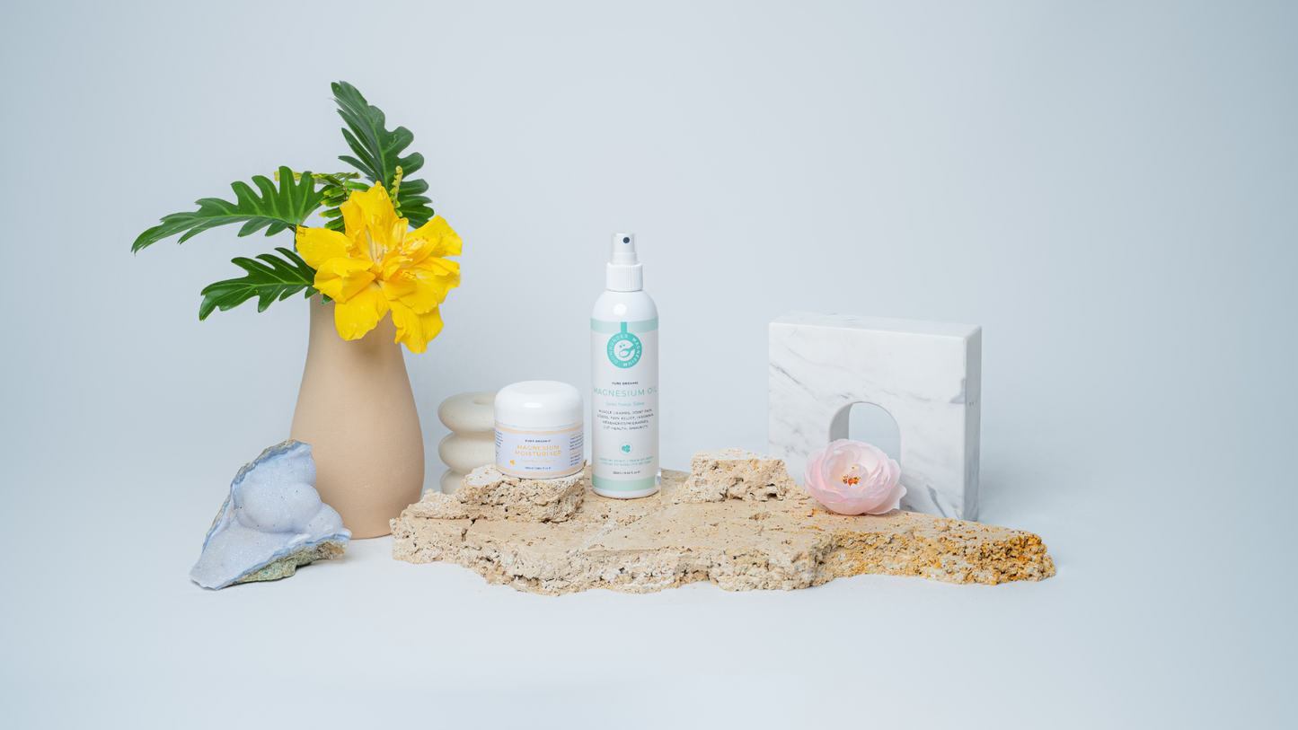 magnesium spray and cream