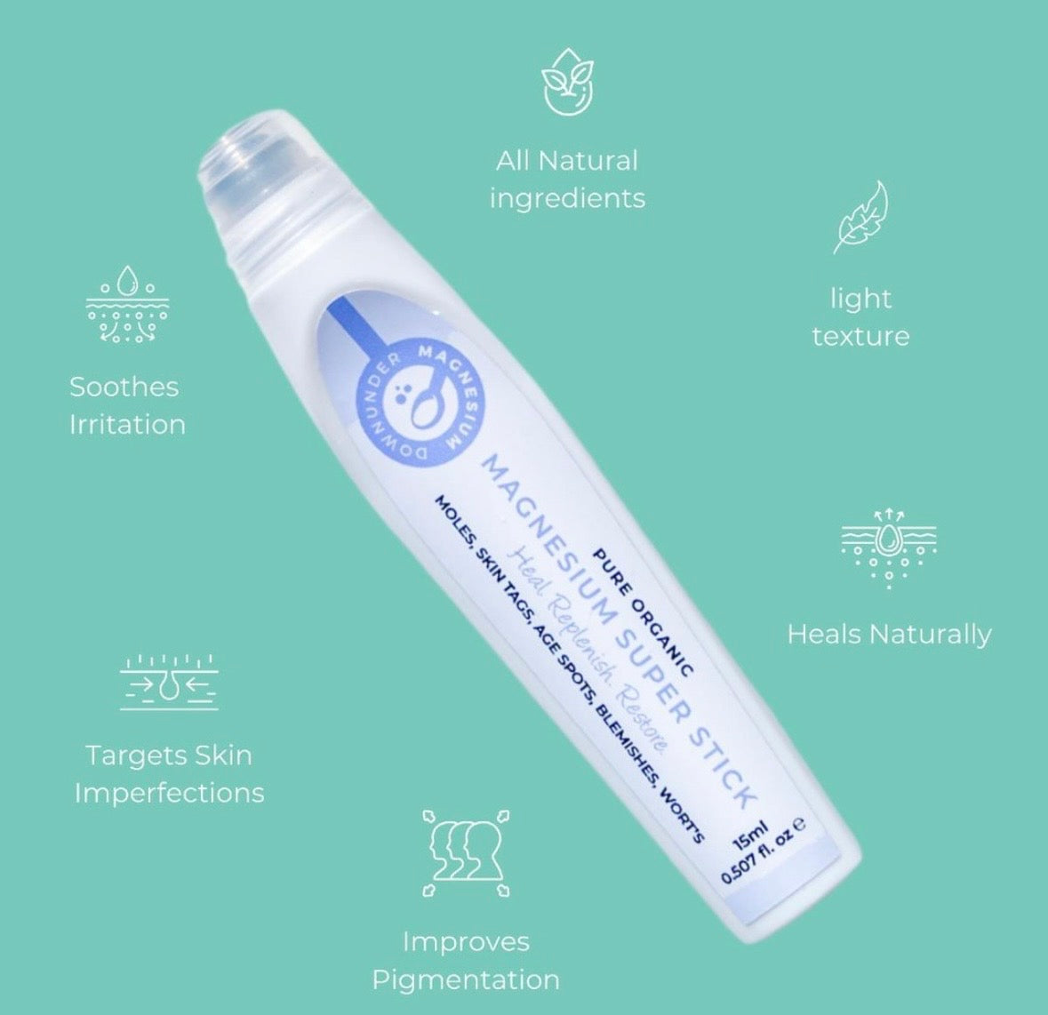 
                  
                    The Viral Magnesium Super Stick™ — For Skin Tags, Moles, Keratosis & Blemishes
                  
                