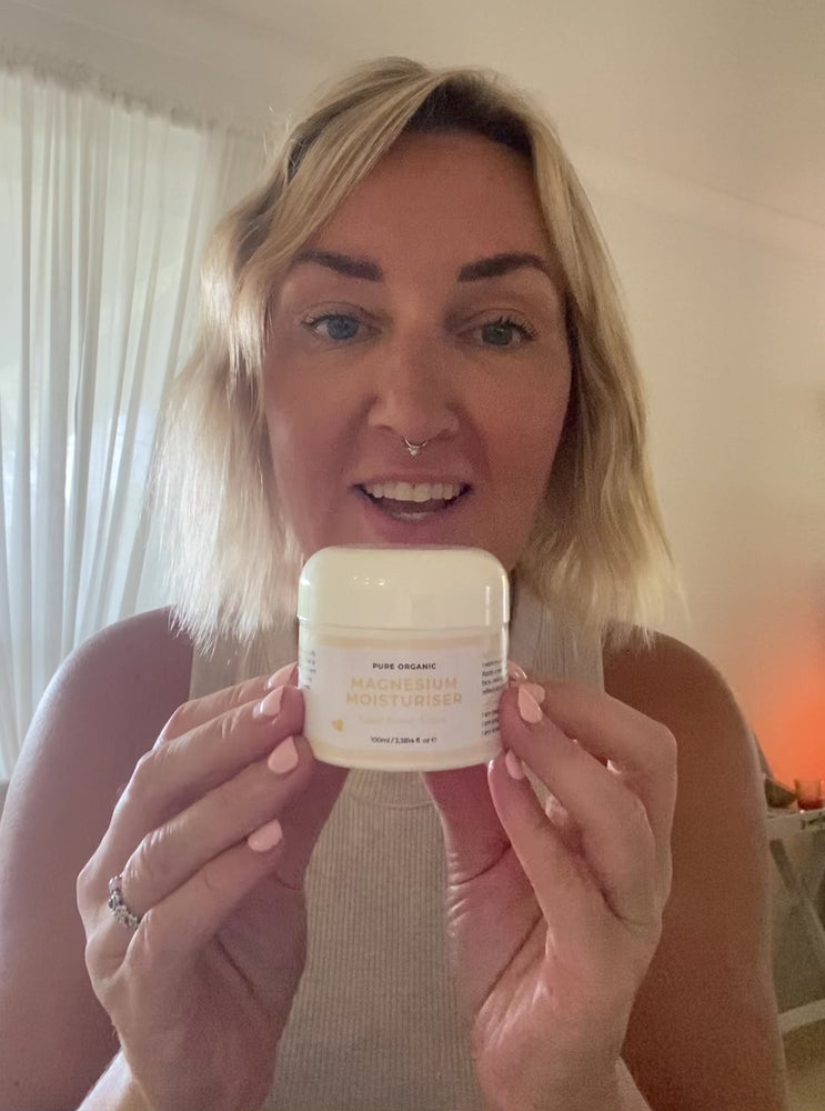 A Magnesium Moisturiser, designed to reduce the appearance of fine lines, pigmentation, and sunspots, this moisturiser is a potent blend that nourishes and rejuvenates your skin, leaving you with a radiant and youthful complexion. 